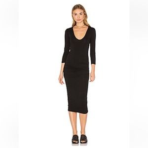 JAMES PERSE | classic v neck skinny dress